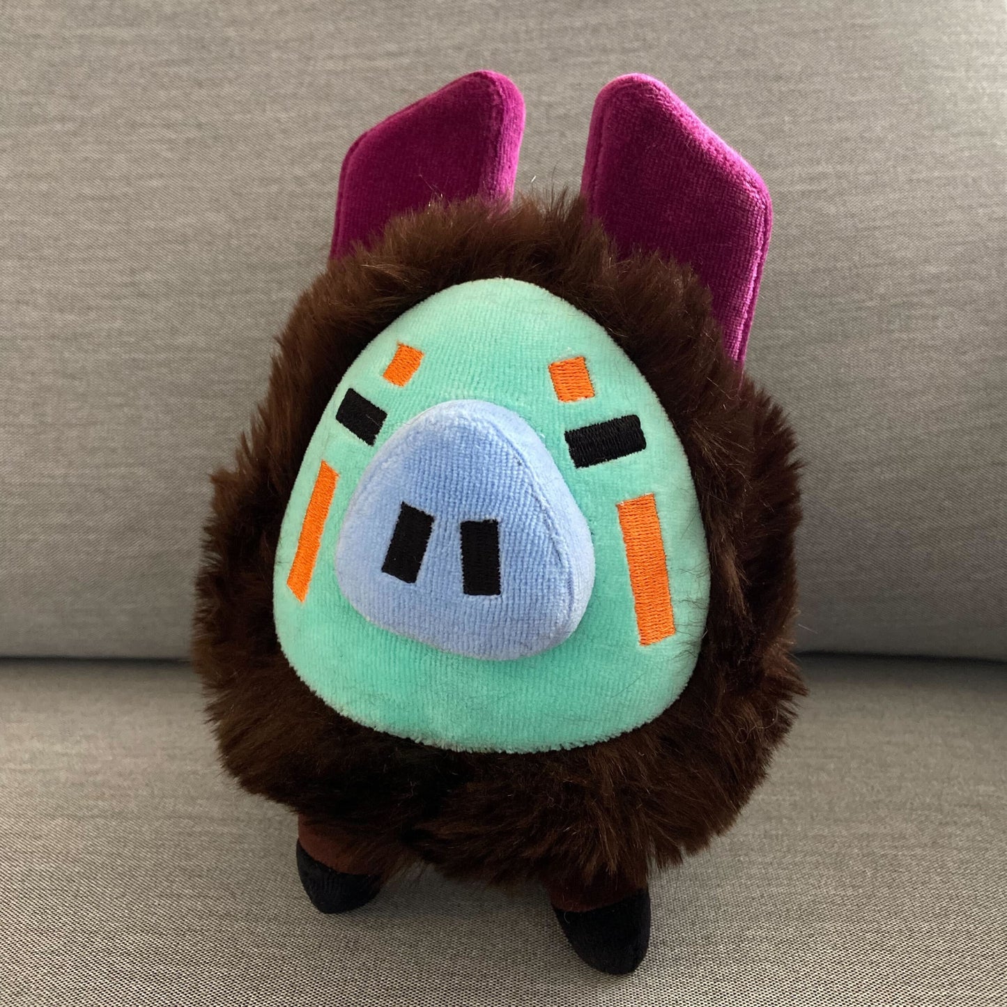 Baby Black Hog Plushie